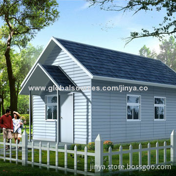 Prefabricated Beach Villa, Wall System and Roof to Form Fast and Easy Construction System